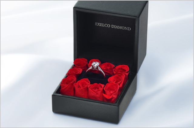 エクセルコダイヤモンドのローズボックス